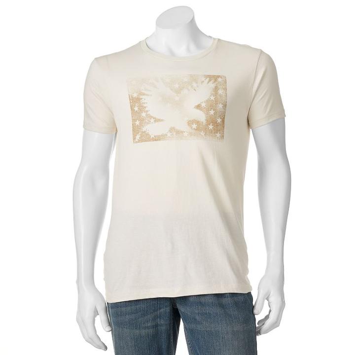 Men's Sonoma Goods For Life&trade; U.s. Canvas Tee, Size: Xxl, Brown Over