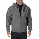 Big & Tall Dickies Full-zip Hoodie, Men's, Size: 4xlt, Grey Other