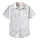 Boys 8-20 Urban Pipeline&reg; Printed Maxflex Button-down Shirt, Size: Small, White Oth