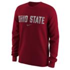 Men's Nike Ohio State Buckeyes Camo Wordmark Tee, Size: Small, Red