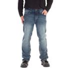 Men's Axe & Crown Athletic-fit Dizzy Jeans, Size: 38x32, Dark Blue