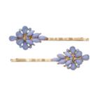 Lc Lauren Conrad 2-pc. Blue Stone Cluster Bobby Pin Set, Women's