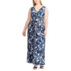 Plus Size Chaps Paisley Maxi Dress, Women's, Size: 14 W, Natural