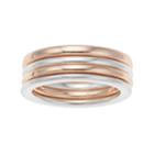 Lc Lauren Conrad Two Tone Ring Set, Women's, Size: 7, Multicolor