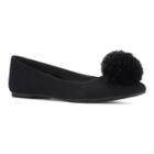 Lc Lauren Conrad Quartz Women's Pointed Ballet Flats, Size: 5, Black