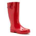 Sugar Robby Women's Water Resistant Rain Boots, Girl's, Size: 10, Red