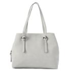 Sonoma Goods For Life&trade; Knotted Handle Triple Entry Tote, Women's, Med Grey