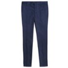 Girls 4-6x French Toast School Uniform Skinny Twill Pants, Size: 6, Blue (navy)
