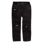 Toddler Boy Levi's My First Skinny Distressed Black Jeans, Size: 4t, Oxford