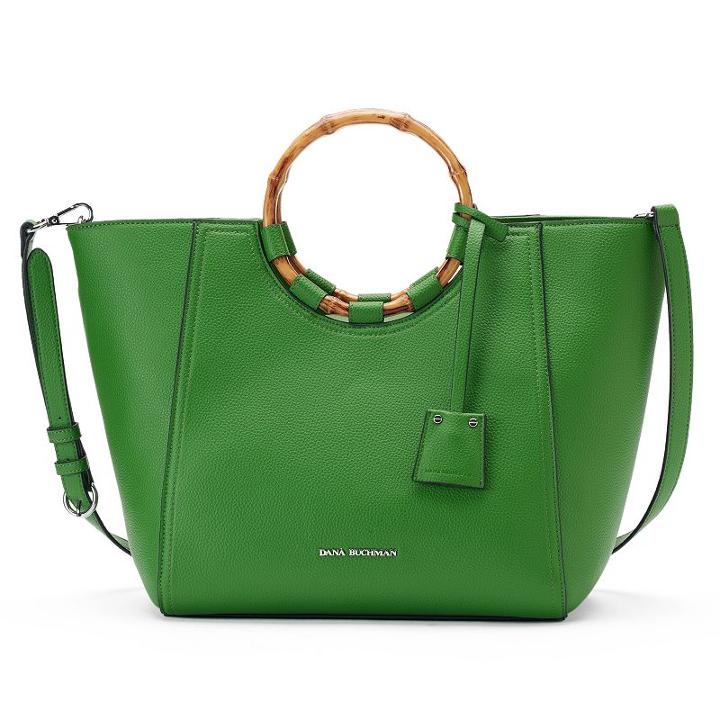 Dana Buchman Lucille Tote, Women's, Med Green
