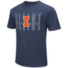 Men's Illinois Fighting Illini Motto Tee, Size: Medium, Dark Blue