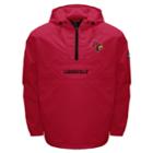 Men's Franchise Club Louisville Cardinals Swift Pullover Jacket, Size: Large, Red