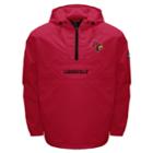 Men's Franchise Club Louisville Cardinals Swift Pullover Jacket, Size: Large, Red
