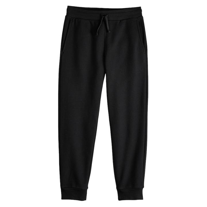 Boys 8-20 Tek Gear&reg; Ultra-soft Fleece Jogger Pants, Size: L(14/16), Black