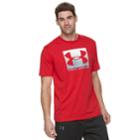 Men's Under Armour Boxed Sportstyle Tee, Size: Small, Red