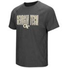 Men's Campus Heritage Georgia Tech Yellow Jackets Castle Raglan Tee, Size: Large, Gold