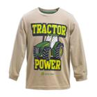 John Deere Tractor Power Tee - Boys 4-7, Size: 5, Beig/green (beig/khaki)