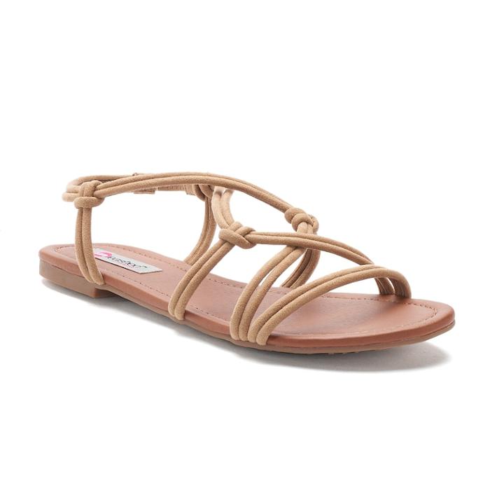 Unleashed By Rocket Dog Women's Strappy Sandals, Size: Medium (8), Beige
