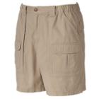 Big & Tall Croft & Barrow&reg; Side Elastic Cargo Shorts, Men's, Size: 54, Med Beige