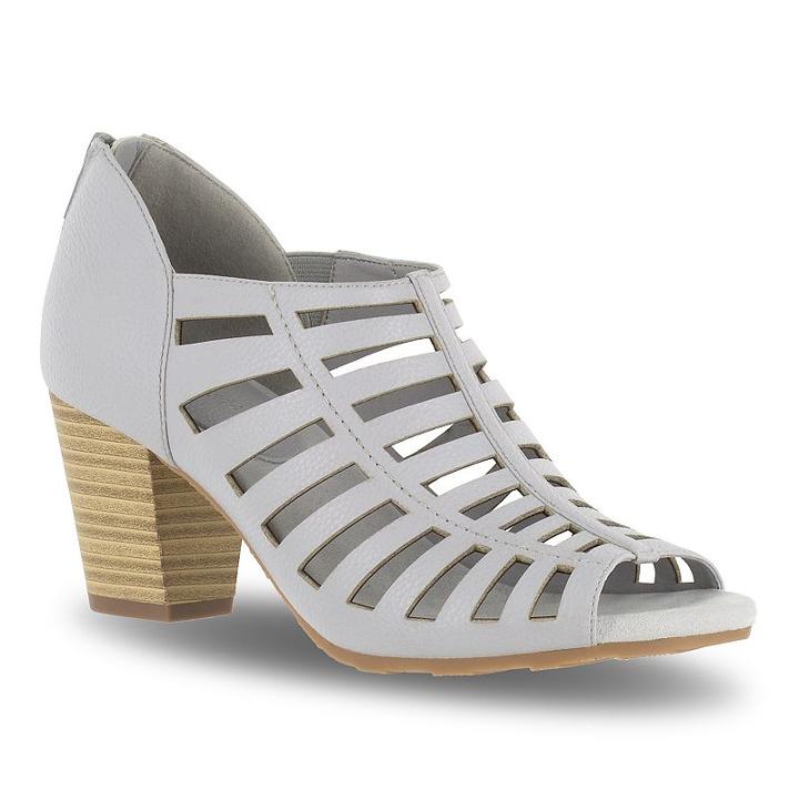 Easy Street Pilot Women's High Heel Sandals, Size: Medium (7.5), Grey