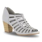 Easy Street Pilot Women's High Heel Sandals, Size: Medium (7.5), Grey