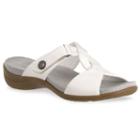 Easy Street Spark Women's Comfort Sandals, Size: Medium (6.5), White
