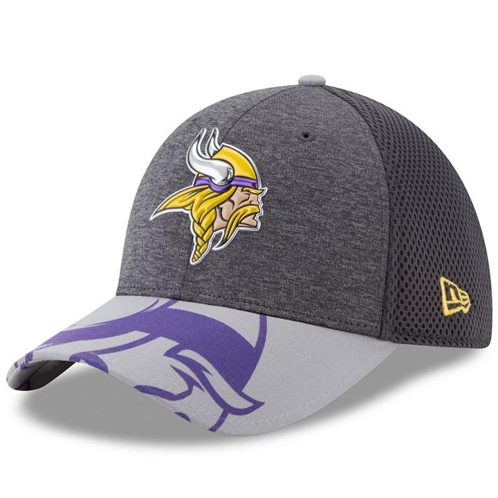 Adult New Era Minnesota Vikings 39thirty Nfl Draft Spotlight Flex-fit Cap, Size: Medium/large, Ovrfl Oth