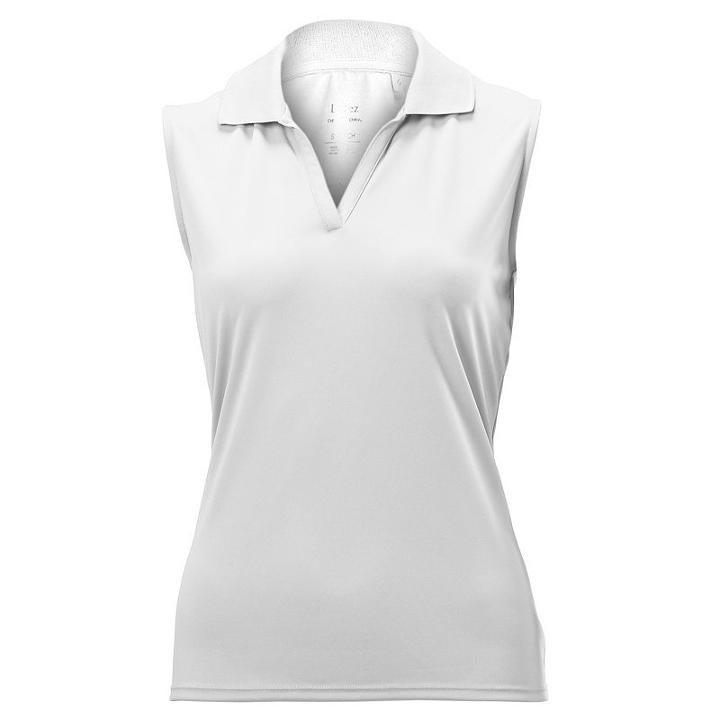 Plus Size Nancy Lopez Luster Sleeveless Golf Polo, Women's, Size: 1xl, White