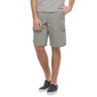 Men's Urban Pipeline&reg; Maxflex Canvas Cargo Shorts, Size: 38, Grey