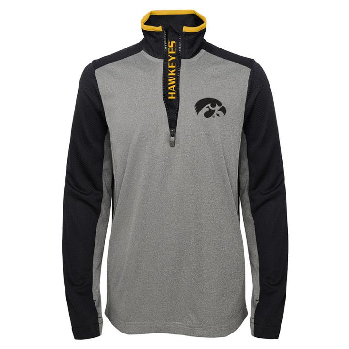 Boys 8-20 Iowa Hawkeyes Matrix Pullover, Size: S 8, Grey