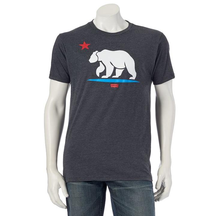 Men's Levi's&reg; Graphic Tee, Size: Xl, Beige Over