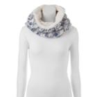 Sonoma Goods For Life&trade; Space-dyed Chenille Cozy-lined Cowl, Women's, Dark Blue