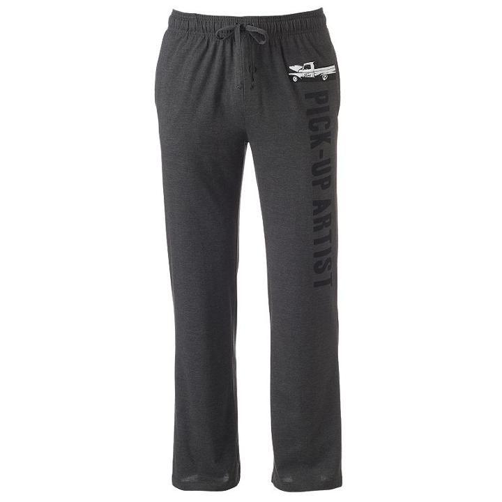 Men's Ford Pick-up Artist Lounge Pants, Size: Xl, Grey (charcoal)