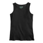 Girls 4-10 Jumping Beans&reg; Basic Solid Ribbed Tank Top, Size: 6, Black