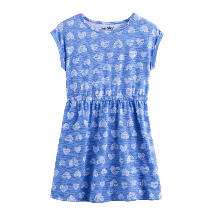 Girls 4-10 Jumping Beans&reg; Dolman Dress, Size: 8, Blue (navy)
