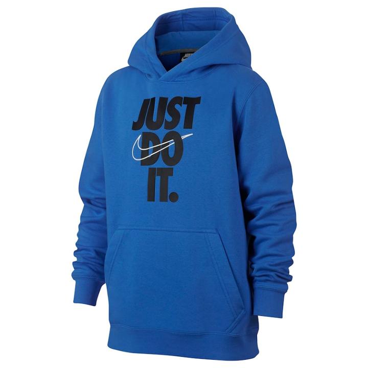 Boys 8-20 Nike Graphic Pull-over Hoodie, Size: Medium, Dark Blue