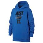 Boys 8-20 Nike Graphic Pull-over Hoodie, Size: Medium, Dark Blue