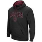 Men's Campus Heritage Texas A & M Aggies Wordmark Hoodie, Size: Small, Dark Grey