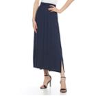 Women's Dana Buchman Midi Skirt, Size: Large, Med Blue