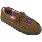 Men's Auburn Tigers Microsuede Moccasins, Size: 9, Brown