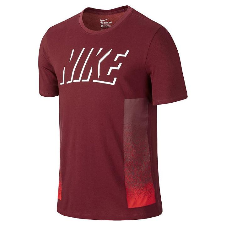 Men's Nike Static Block Tee, Size: Large, Brt Pink