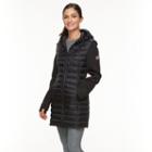 Women's Hfx Hooded Puffer Down Jacket, Size: Small, Black