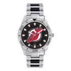 Men's Game Time New Jersey Devils Heavy Hitter Watch, Silver