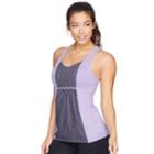 Women's Colosseum Zone Contour Racerback Tank, Size: Xl, Drk Purple