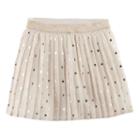 Girls 4-12 Sonoma Goods For Life&trade; Printed Woven Pleated Skort, Girl's, Size: 12, Lt Beige