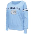 Women's Campus Heritage North Carolina Tar Heels Wiggin' Fleece Sweatshirt, Size: Xxl, Dark Blue