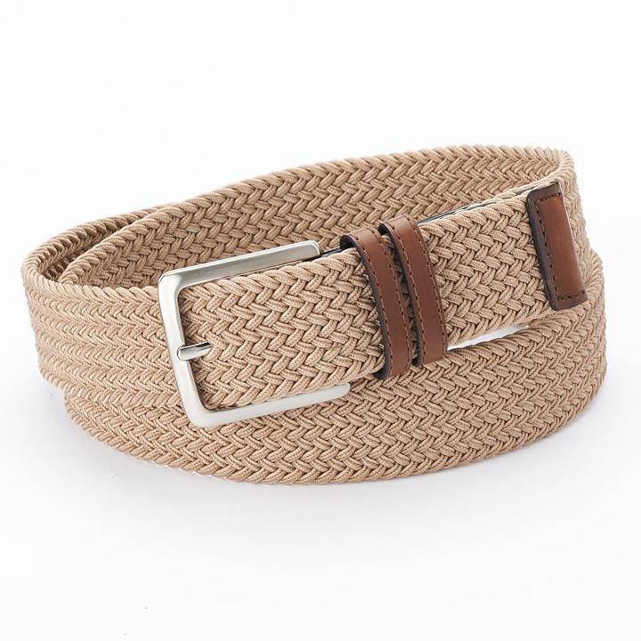 Men's Dockers&reg; Braided Stretch Belt, Size: Medium, Green Oth