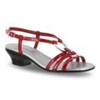 Easy Street Selena Women's Sandals, Size: Medium (8.5), Brt Red