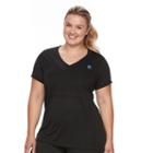 Plus Size Fila Sport&reg; Heritage Core Workout Tee, Women's, Size: 3xl, Black