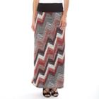 Women's Apt. 9 Printed Column Maxi Skirt, Size: Xlrg Av/rg, Ovrfl Oth